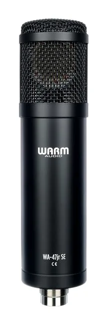 Warm Audio WA-47jr SE Black, de behuizing van opzij