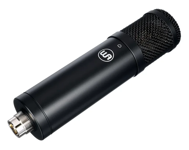 Warm Audio WA-47jr SE Black, de XLR-aansluiting onderaan