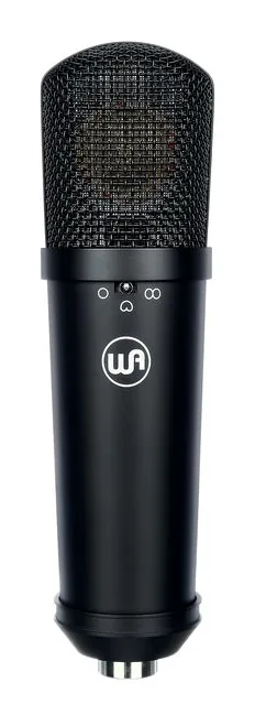 Warm Audio WA-87jr Black, de behuizing van opzij