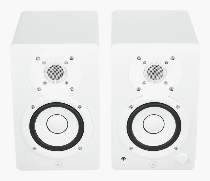 Yamaha HS 4 W, de behuizing van opzij