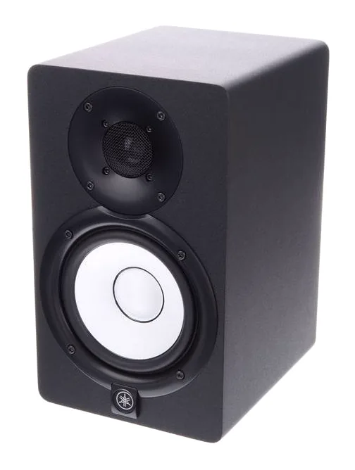 Yamaha HS 5 Desktop Stand Bundle, de achterkant met de aansluitingen