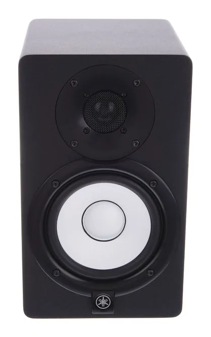 Yamaha HS 5 Isolation Riser Bundle, de regelaars aan de achterzijde