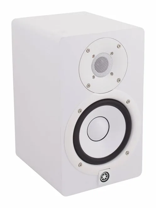 Yamaha HS 5 W Bundle, het logo en de afwerking