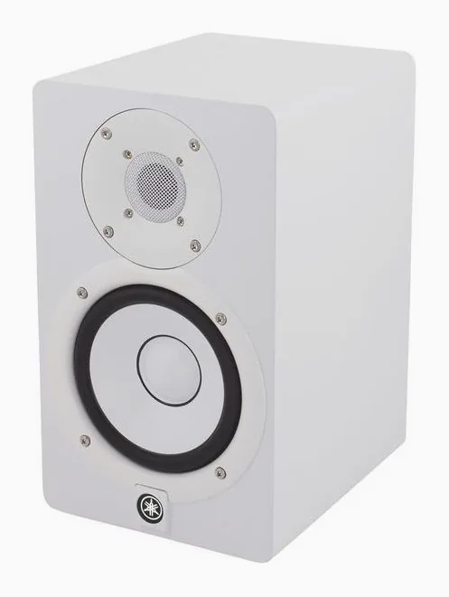 Yamaha HS 5 W Stand Set, het frontpaneel met de woofer en tweeter