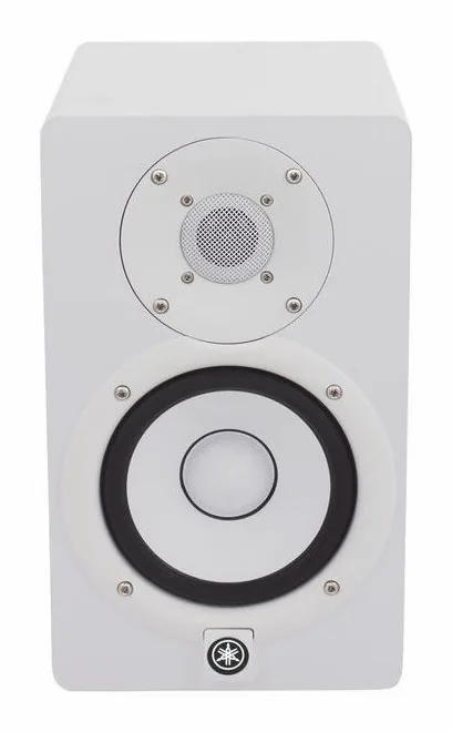 Yamaha HS 5 W Stand Set, de regelaars aan de achterzijde