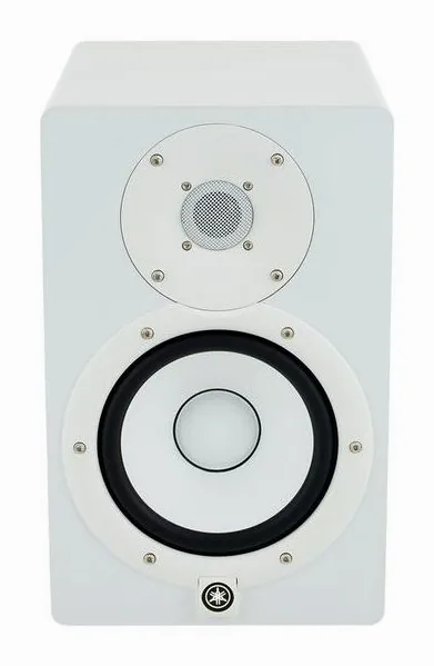 Yamaha HS 7 W Bundle, de regelaars aan de achterzijde