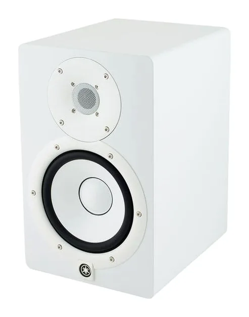Yamaha HS 7 W Stand Set, het frontpaneel met de woofer en tweeter