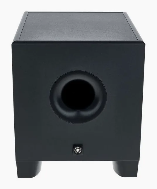 Yamaha HS 8S, het frontpaneel met de woofer en tweeter