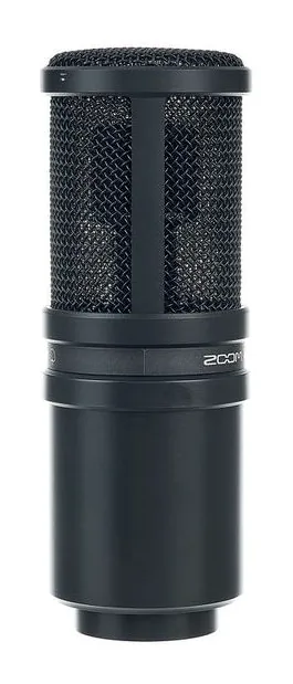 Zoom ZDM-1 Podcast Mic Pack, het logo en de afwerking