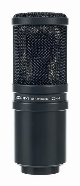 Zoom ZDM-1 Podcast Mic Pack, het frontale grillewerk